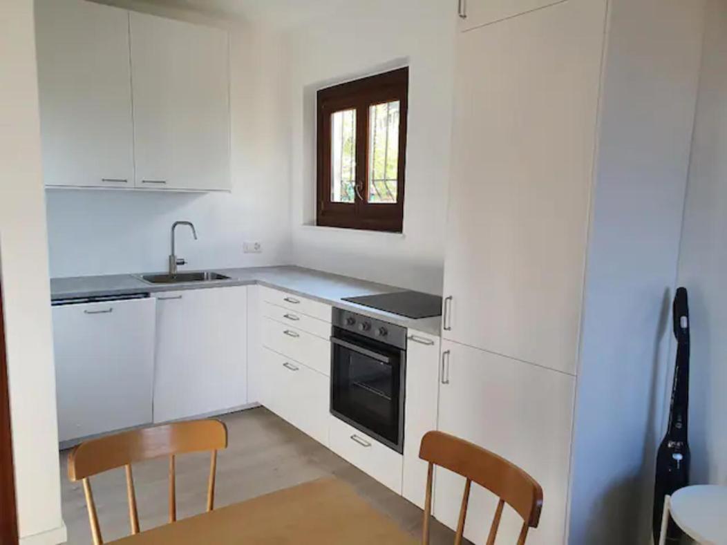 Casetta accogliente con vista sopra Lugano Paradiso Esterno foto